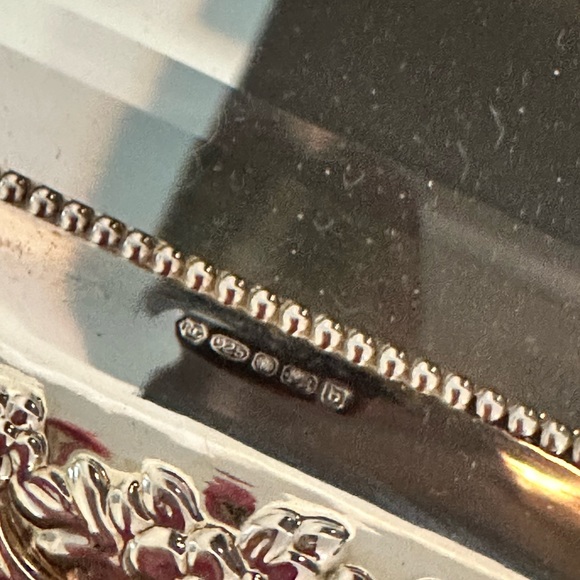 Carrs Sheffield Sterling Silver Mirror - Picture 4 of 6